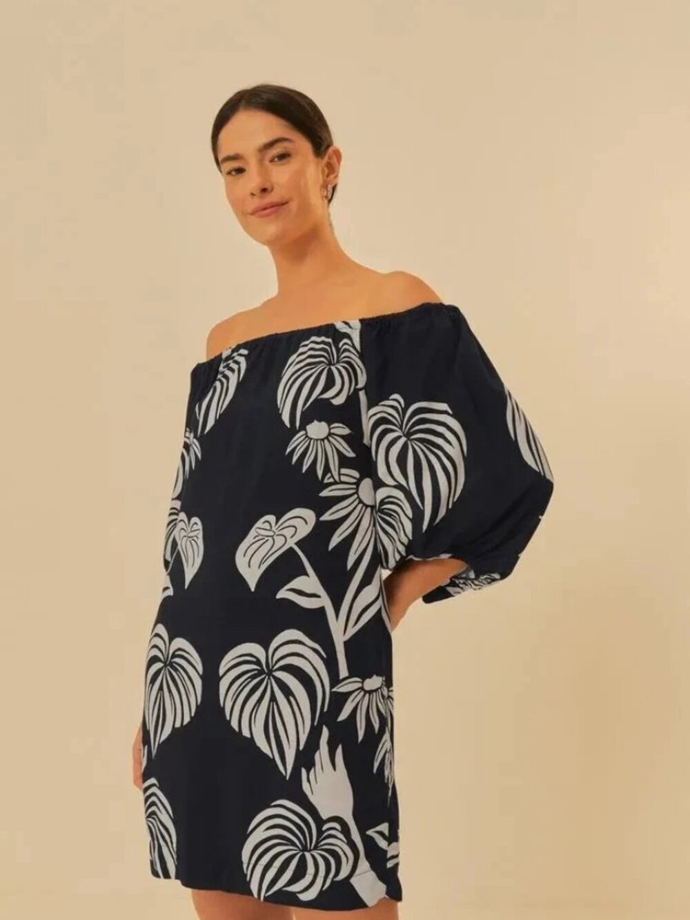 NWT FARM RIO DRESS SIZE LARGE (G IN TAG) PACK4912 DI5/0